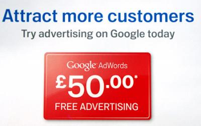 50 Google Advertising Voucher